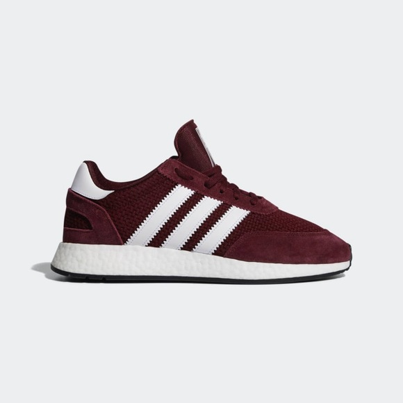 Adidas I-5923 Men’s Sneakers in Maroon NIB - Picture 2 of 7